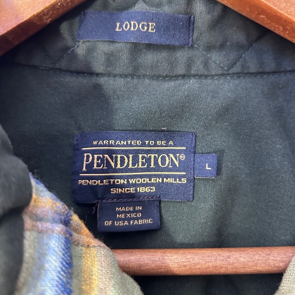 Pendleton Men’s Flannel Preppy Wool Blend Size L - Picture 8 of 11